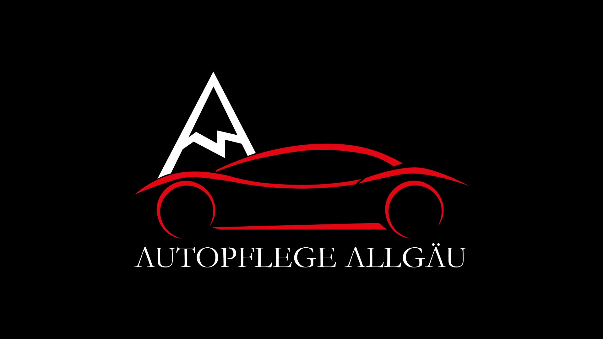 Logo Auto Design für Autopflege Allgäu.
